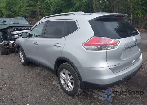 2014 Nissan Rogue Sv z USA, uszkodzony, nr VIN 5N1AT2MV6EC782755